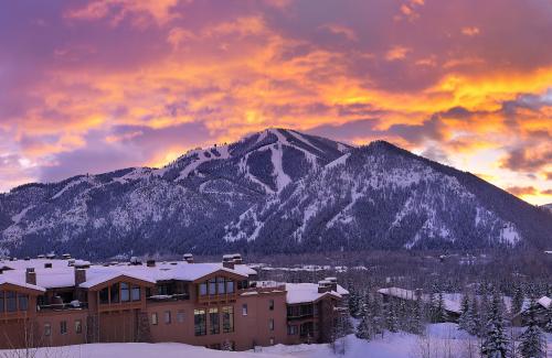Bald Mountain at sunset