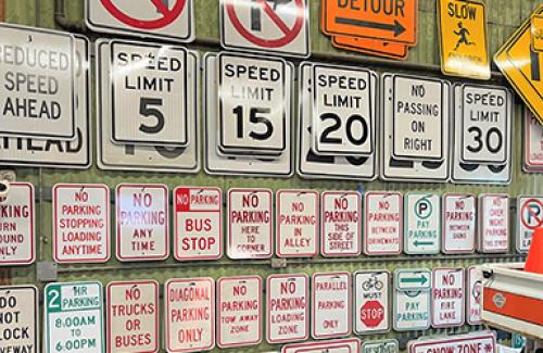 Street signs