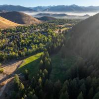 Warm springs preserve from above