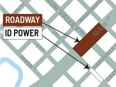 Map of current Main Street closures