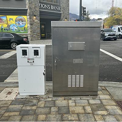Utility Boxes on Main Street