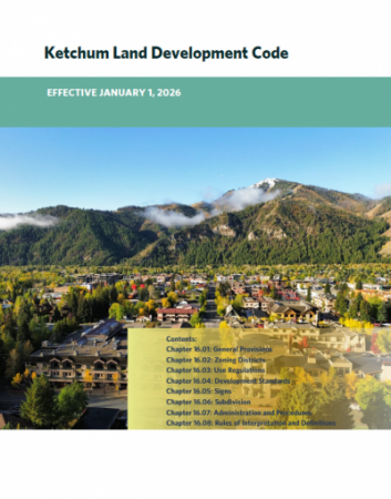 Land Development Code Ketchum front cover