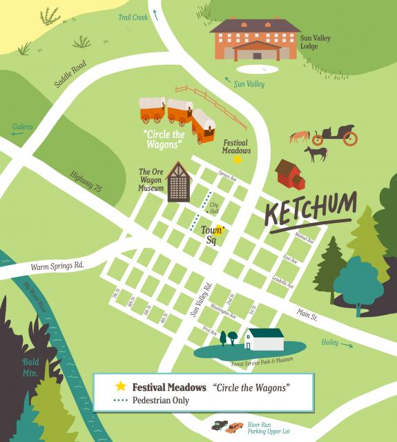 Circle the Wagons Map